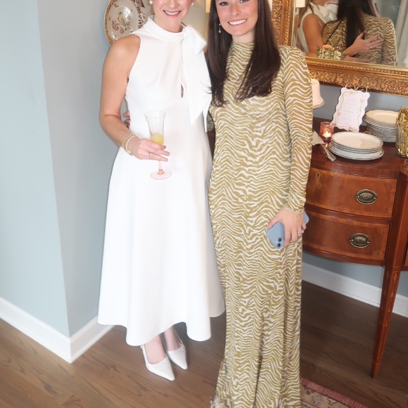 Karen Millen White Midi Dress - size 6 - Picture 2 of 3